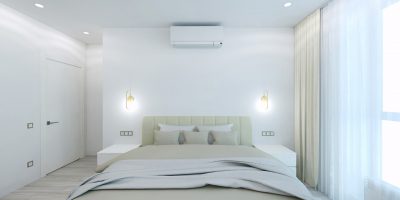 белая спальня дизайн-проект